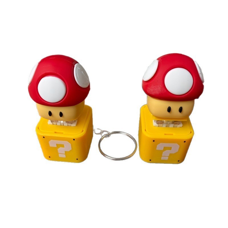 Phím Cơ Nấm Mario Hộp Chấm Hỏi Cực Bựa BL210 Bấm Là Phát Nhạc Mario, Decor Bàn Học Siêu Xinh