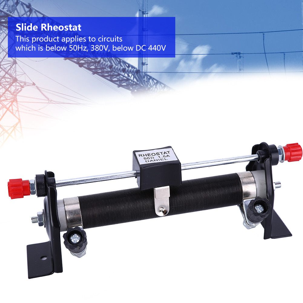 Vật lý Điện trở biến trở trượt Công cụ nghiên cứu phòng thí nghiệm 1.5A 50Ω