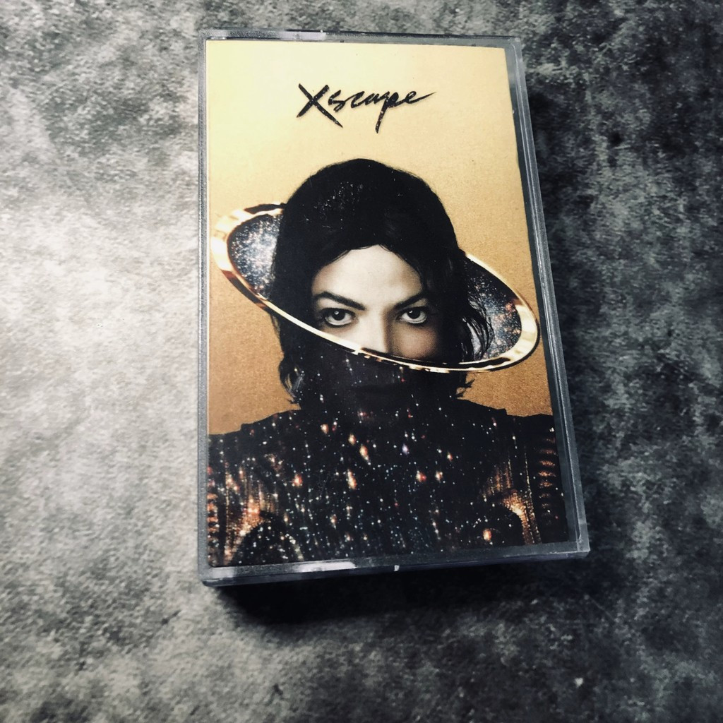Michael Jackson - XSCAPE Album Cassette Băng Retro Vintage Thương Hiệu Mới C0103
