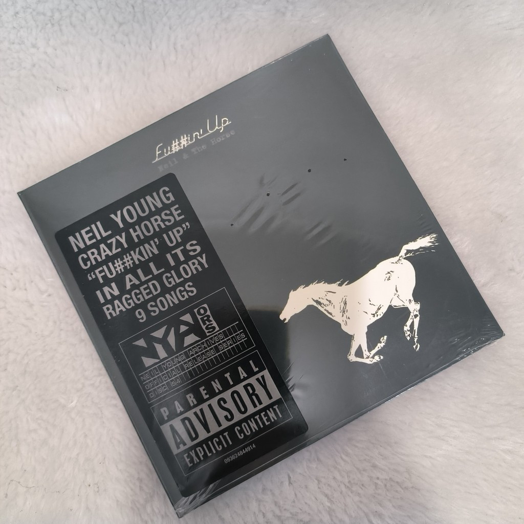 J914 Neil Young Với Crazy Horse Fuckin 'Up CD Album 2024 Rock C0103