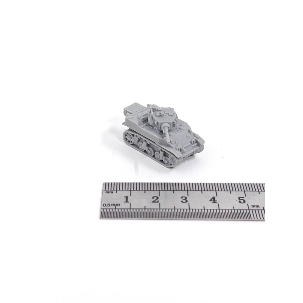 Tỉ Lệ 1 / 144 M5A1 "Stuart" Xe Tăng Ánh Sáng 3D Mô Hình FLBV