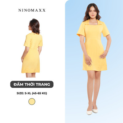 N&M Đầm Nữ Thời Trang Cổ Vuông 2308009