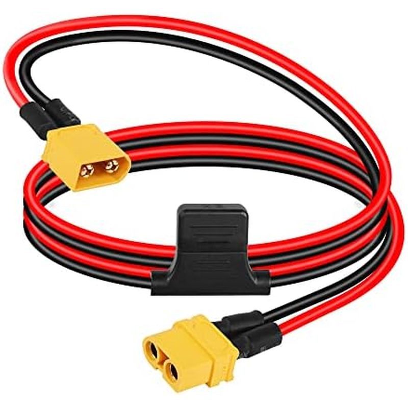 Cáp Nối Dài GELRHONR XT60, 12AWG 30A XT60 Nam Đến XT60 Nữ Dây Nguồn Cho Ebike, Drone Car Lipo Charge