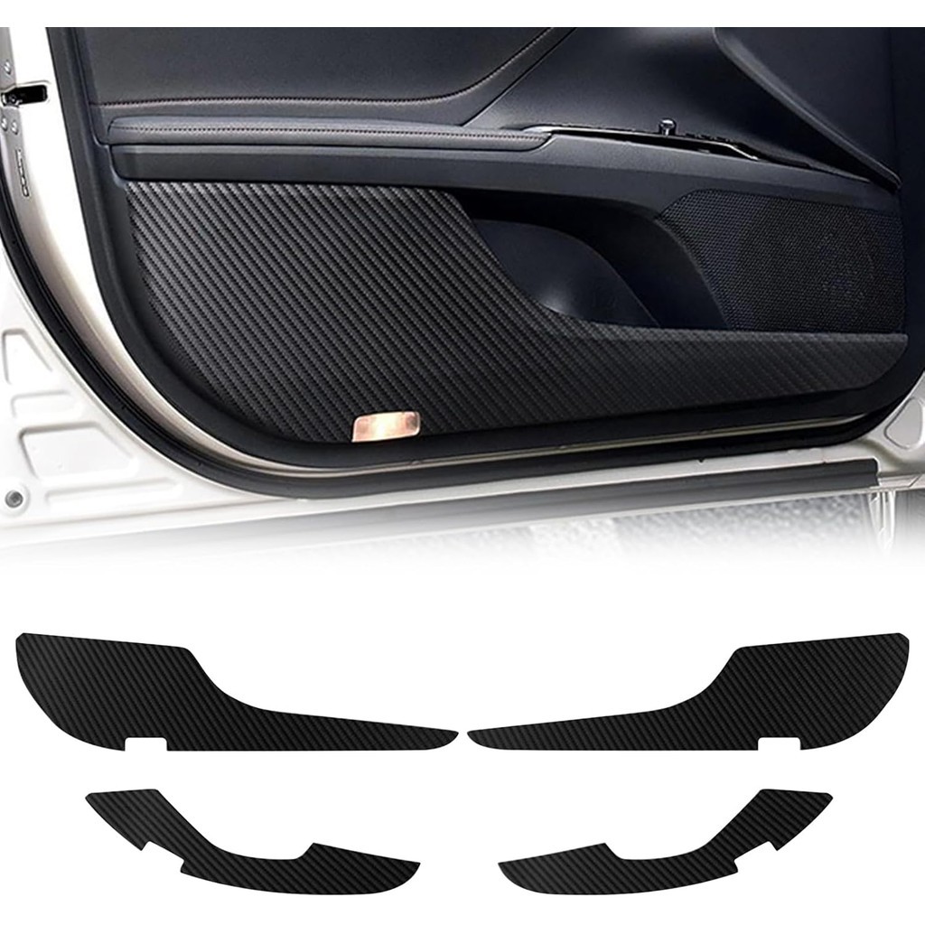 Vỏ chống đá cửa ô tô Tương thích với Toyota Camry 2018-2025, Viền đúc bảo vệ vết xước cửa, Miếng dán