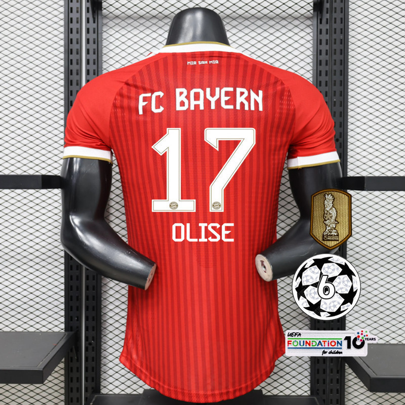 [Phiên bản cầu thủ] Áo bóng đá nam sân nhà Bayern Munich 2026 / 27