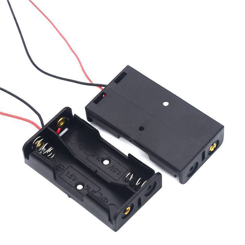 [RD] Hộp đựng pin kẹp 18650 có đầu nối 1 phần 2 phần 3 phần 4 phần 18650 Pin