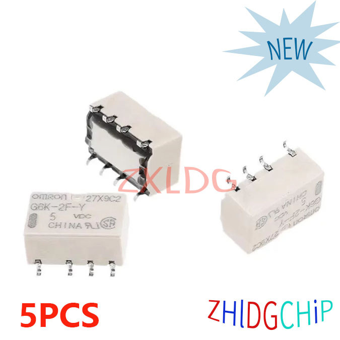 5 Chiếc hoàn toàn mới G6K-2F-Y-3V G6K-2F-Y-4.5V G6K-2F-Y-5V G6K-2F-Y-12V G6K-2F-Y-24V G6S-2F-3V G6S-