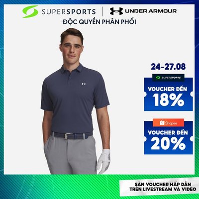 Áo Polo Nam Under Armour Tee To Green Pique - 6012303-044