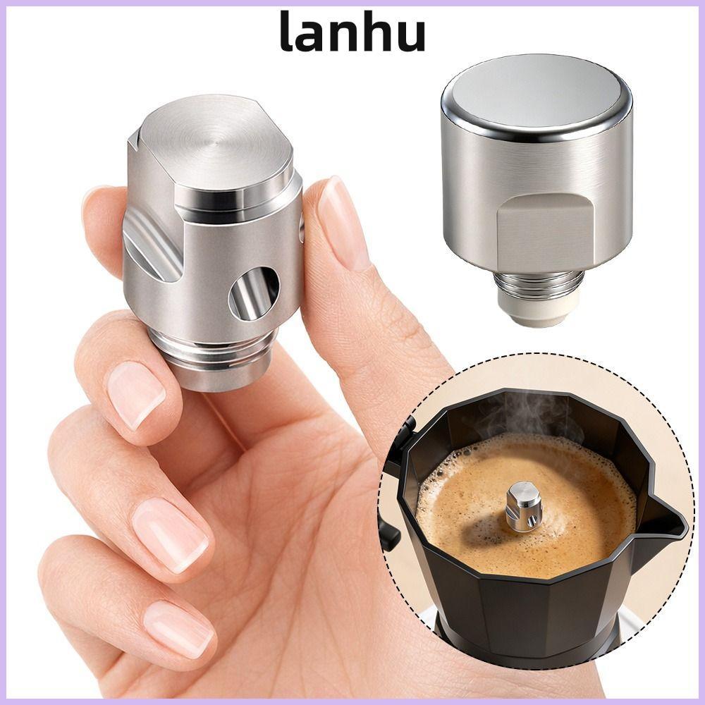 LANHU Moka Pot Bộ lõi van đôi, Van áp suất nồi Moka chống rò rỉ lõi van, Vòng niêm phong chất lượng 