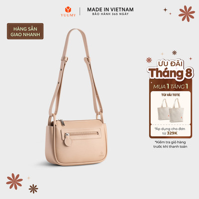 Túi Yuumy (Thời trang nữ thời trang năng động size 23 - Túi đeo chéo da 
Seasand YN230) Bagsmart