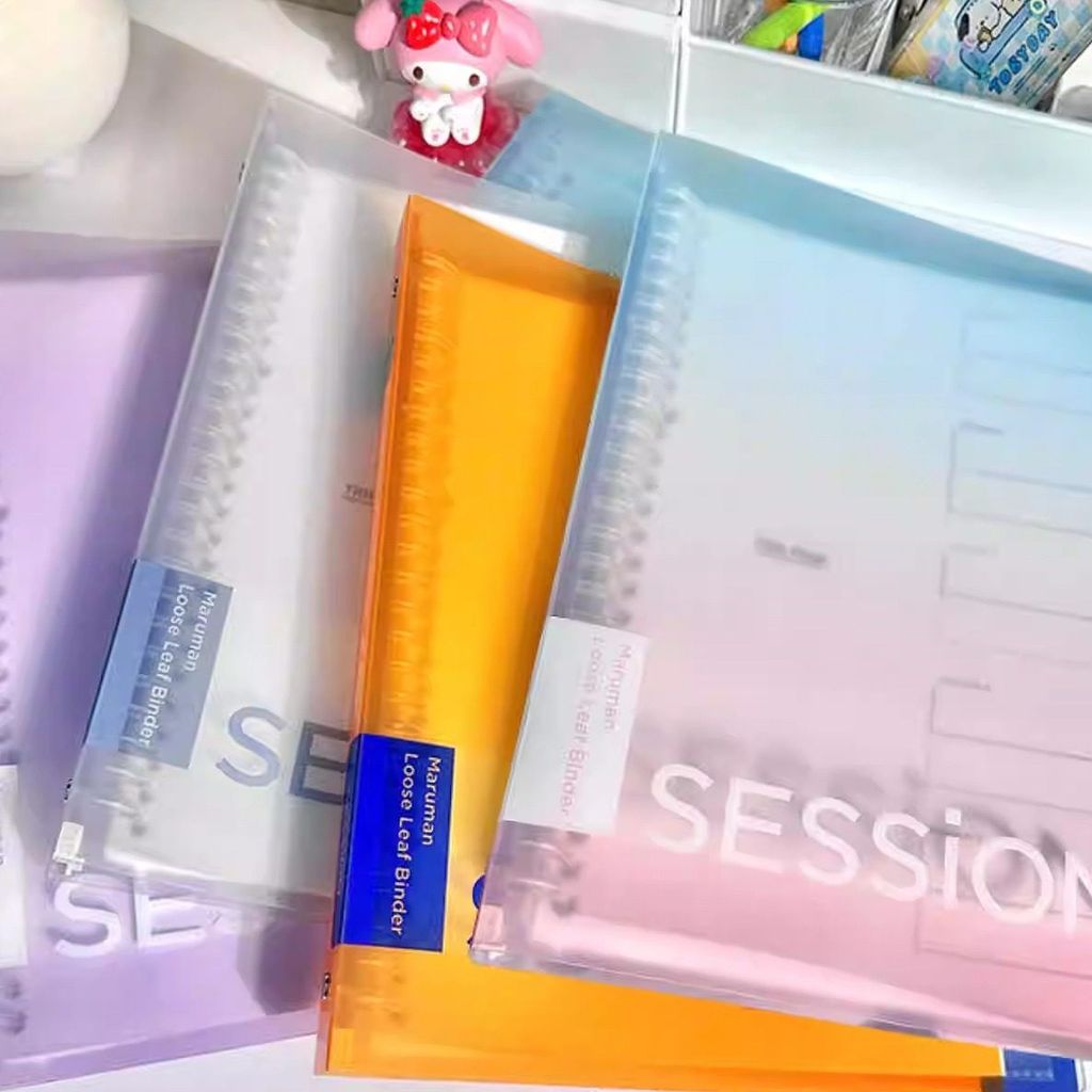 Maruman Maruman Maruman Chất kết dính phiên Rainbow Gradient có thể tháo rời B5 Chất kết dính siêu m