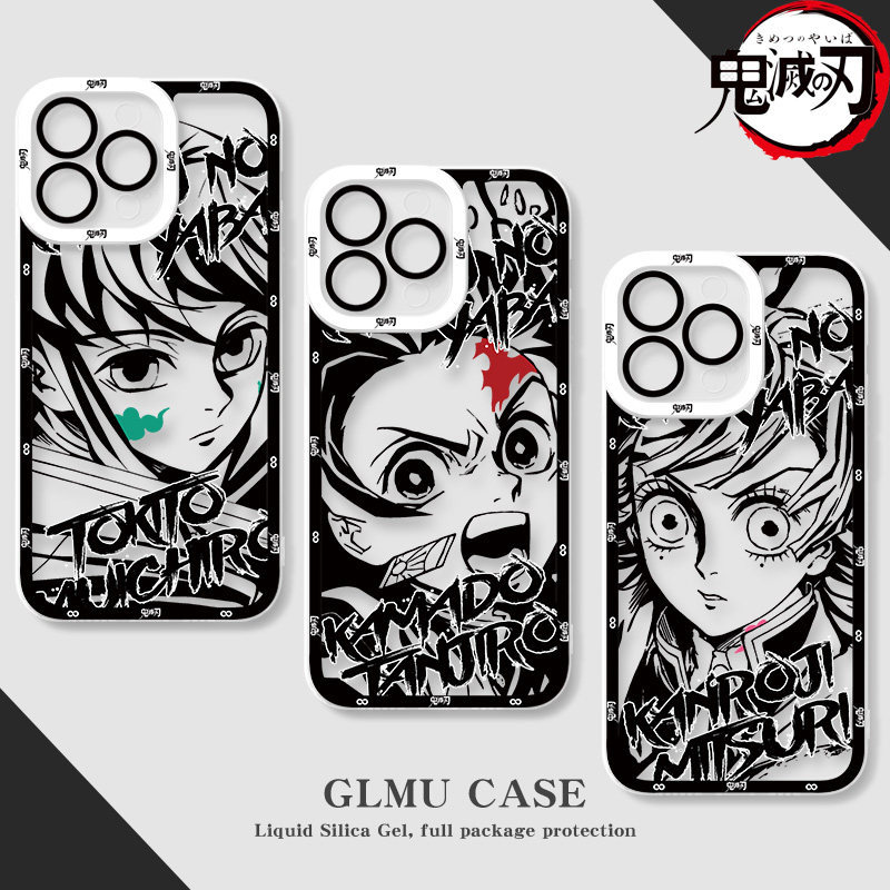 Ốp điện thoại Demon Slayer Apple 14pro iphone13promax Thích hợp cho 12 Shitotsu Muichiro 11 Anime xs