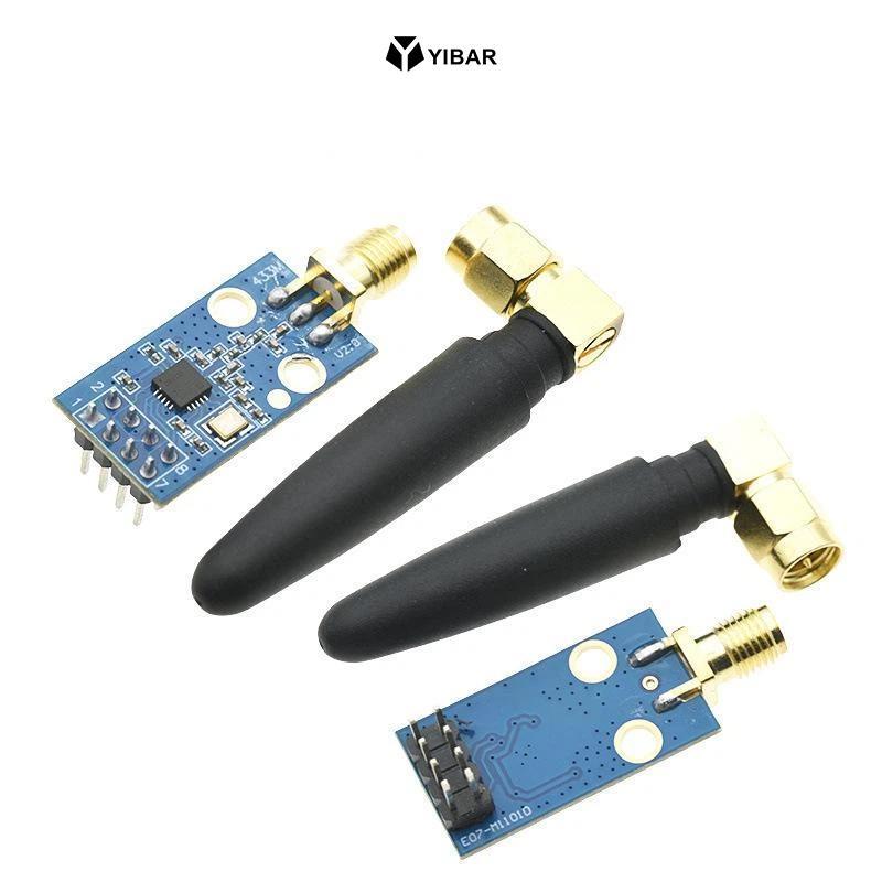 Mô-đun thu phát RF YIBAR CC1101 433 MHz có Ăng-ten SMA Độ tin cậy cao cho hệ thống quản lý hàng tồn 