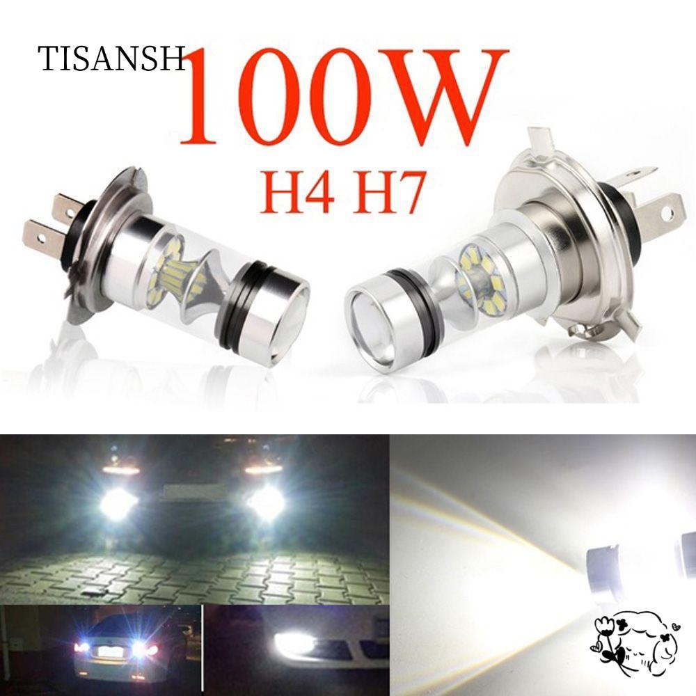 TISANSH  H4 H7 Siêu sáng Hot Đèn bên ngoài 8000 nghìn