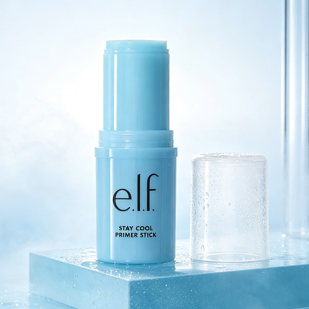Cooling Hydrating Primer Stick Stay‑Cool Soothing Face Primer with Aloe Water, Smooth Skin Base for 