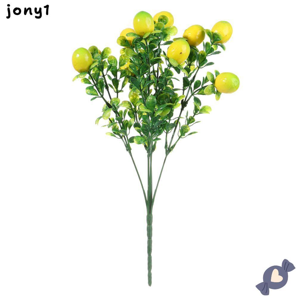 THUY Lemon Branch Table Centerpiece Holiday Lemon Tree Cây cảnh Trang trí cây xanh với lá xanh