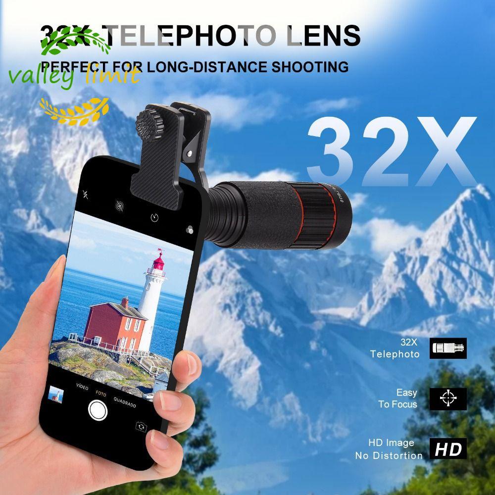 Ống kính điện thoại di động Zoom một mắt VALLEY LIMIT, Ống kính điện thoại di động quang học HD đa n