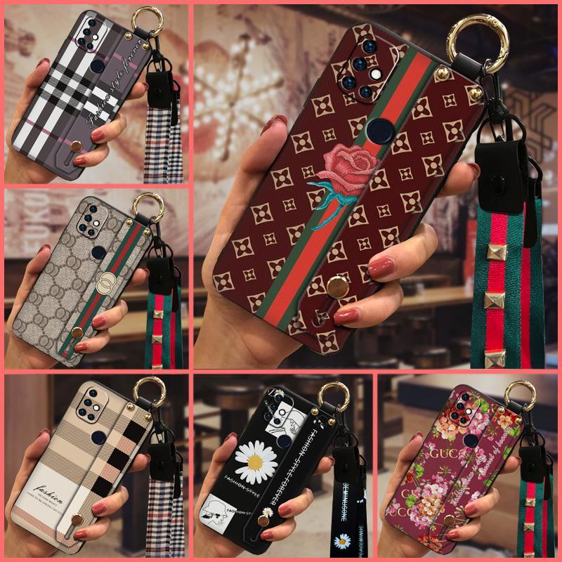 Ốp lưng OnePlus Nord N10/1+Nord N10 silicon chống sốc, chống bụi, chống nước, kèm dây đeo tay cổ điể