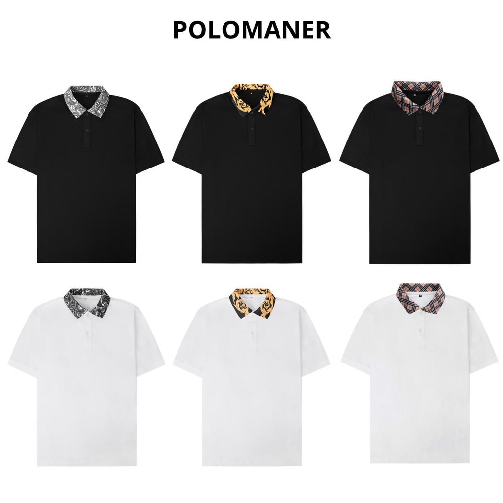 Áo Thun Polo Nam Họa Tiết Hoa Văn Sang Trọng Chất Liệu CVC Thấm Hút Tốt Có Bigsize- Polo Nam Hoa Văn