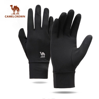 CAMEL CROWN SPORTS Găng Tay Thể Thao Mùa Đông Chống Nước Lạnh Không Trơn Giữ Ấm Màn Hình Cảm Ứng Cho Nam Và Nữ Khi Lái Xe Mô Tô Thể Thao Ngoài Trời