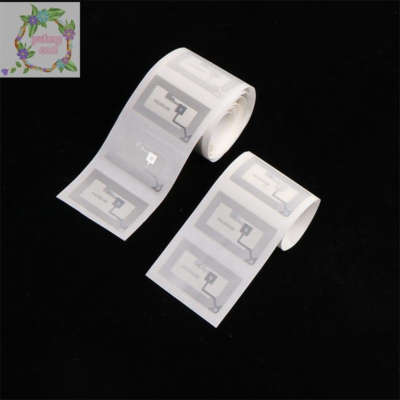 PUCOOL 10 / 20 / 100 Chiếc NFC Chip Ntag213 Miếng Dán Lớp Phủ Ướt 13.56 MHz Thẻ Nhãn RFID 213 Chống 