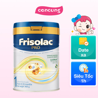Sữa Bột Frisolac Pro 1 400g cho trẻ từ 0 -12 tháng