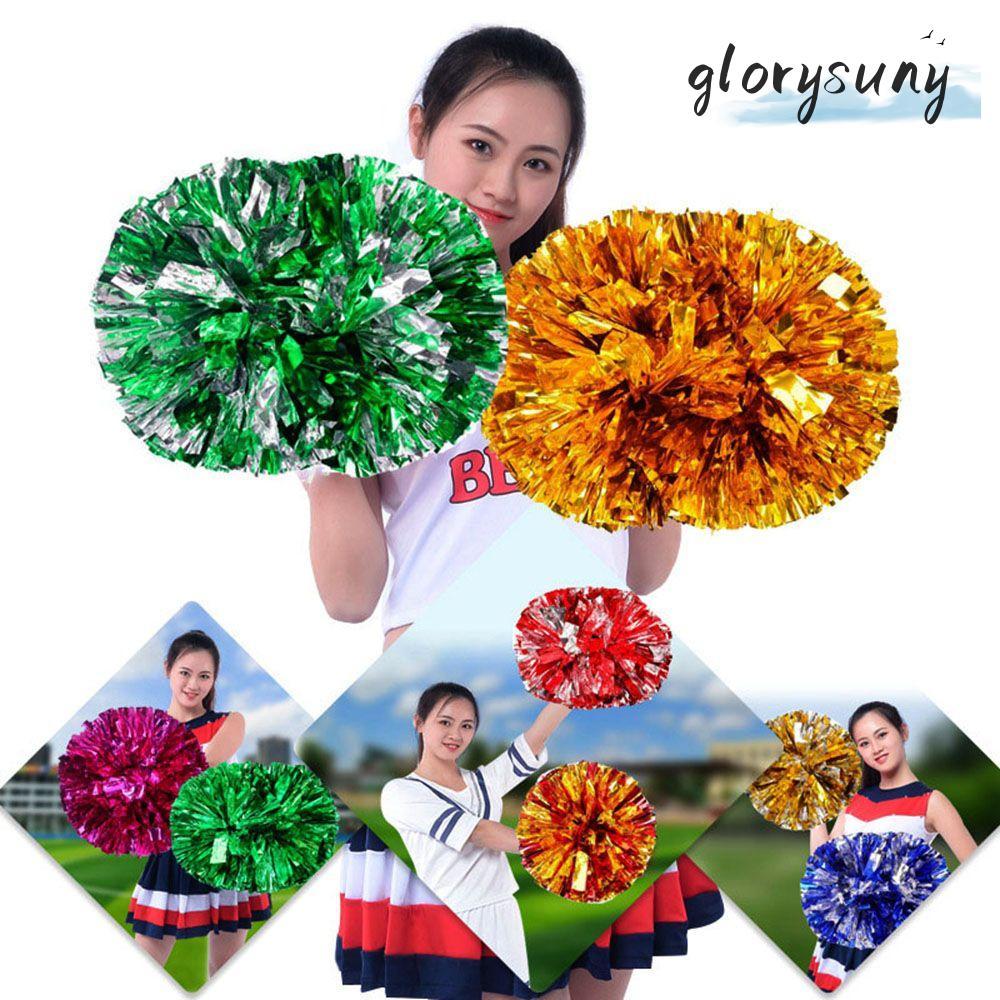 GLORYSUNY Cổ vũ Bóng cổ vũ Trang phục buổi hòa nhạc Tay cầm hai lỗ Trang trí tiệc khiêu vũ