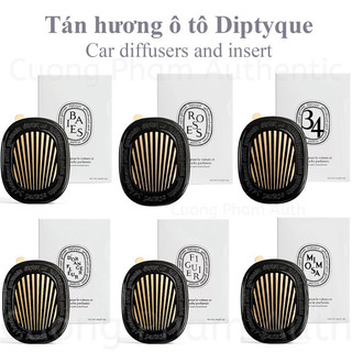   Chính Hãng  Bộ sáp thơm nước hoa xe hơi Diptyque Car dòng cao cấp kẹp cửa gió ô tô với 6 mùi hương best seller 