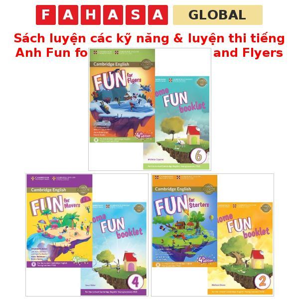 Sách luyện các kỹ năng & luyện thi tiếng Anh Fun for Starters, Movers and Flyers