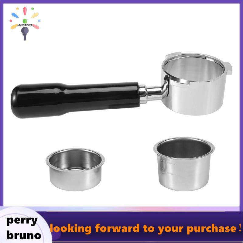 Espresso Portafilter 51mm cho EC685 EC680 Coffee Bottomless Portafilter với 51mm 2 kiểu Bát bột cà p