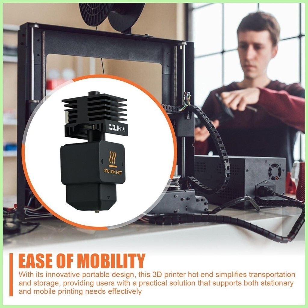 For Bambu Lab 3D Printer Hot End 3D Printing Accessories Replacement Nozzle Connector for Rapid Prot