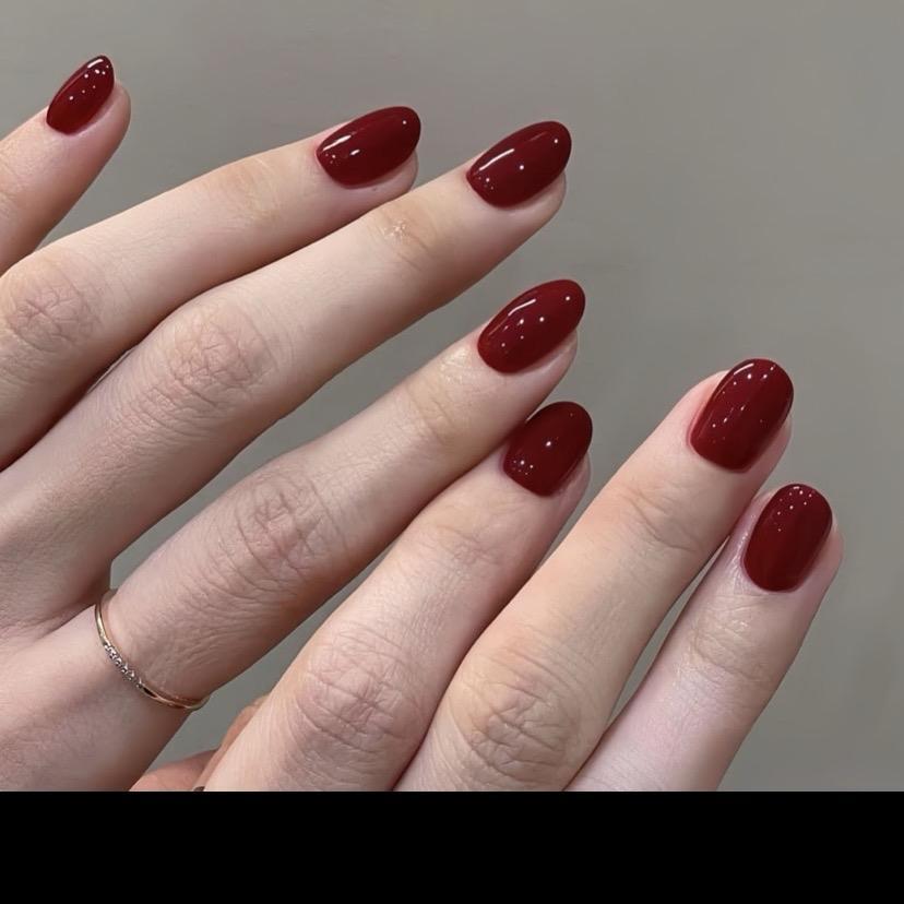 " [Mã N97] nailbox thiết kế thủ công thạch đỏ (được đổi form). "