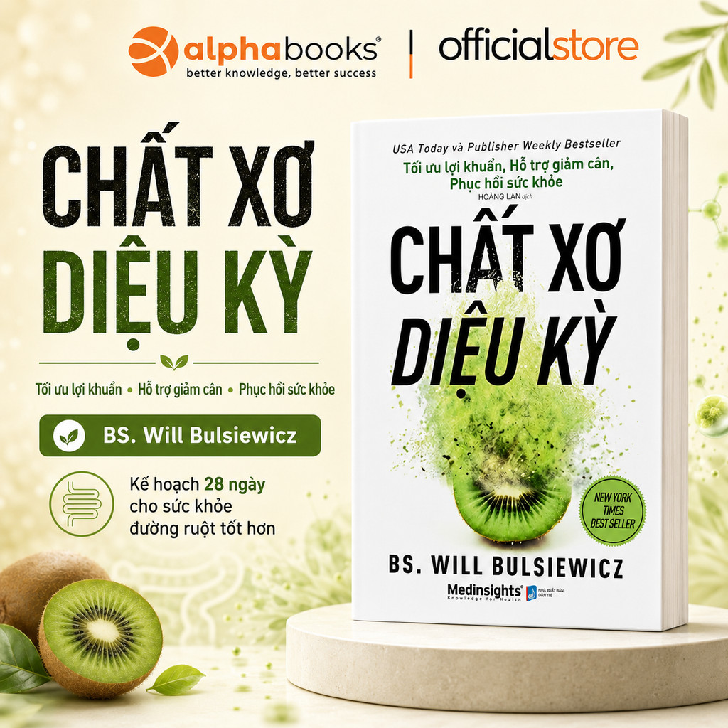Sách - Chất Xơ Diệu Kỳ - Will Bulsiewicz (Medinsights)