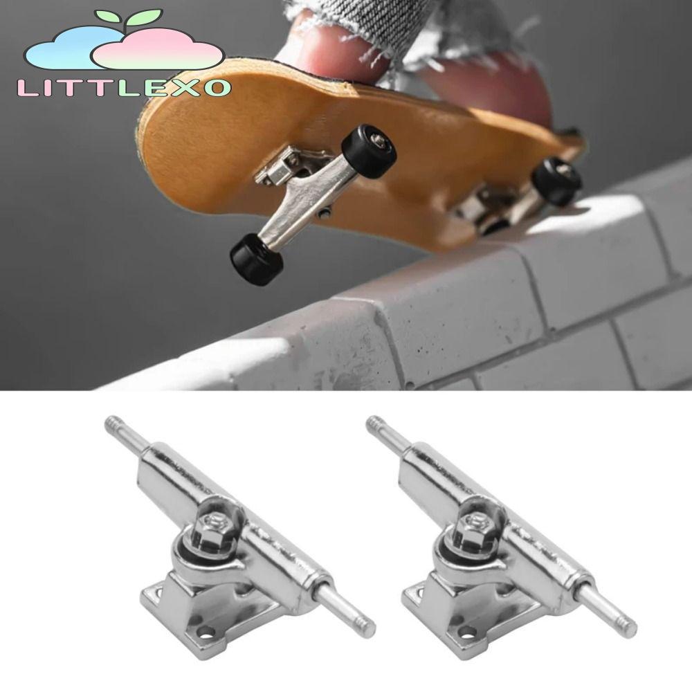 LITTLEX 2 Cái Giá đỡ sàn chịu lực, Bộ sưu tập sở thích đồ chơi Mô hình Fingerboard Truck, Bền bỉ với