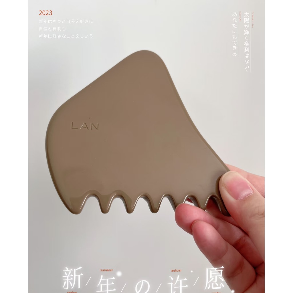 LAN Orchid Skin Yoga Board Head Massage Board Chất liệu massage đa chức năng