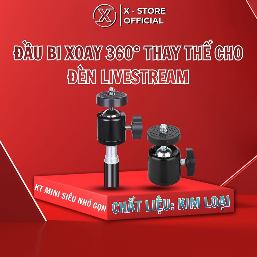 Đầu bi xoay 360 độ, khớp xoay chân máy ảnh, đầu bi xoay kim loại xoay góc linh hoạt đa hướng tiện lợ