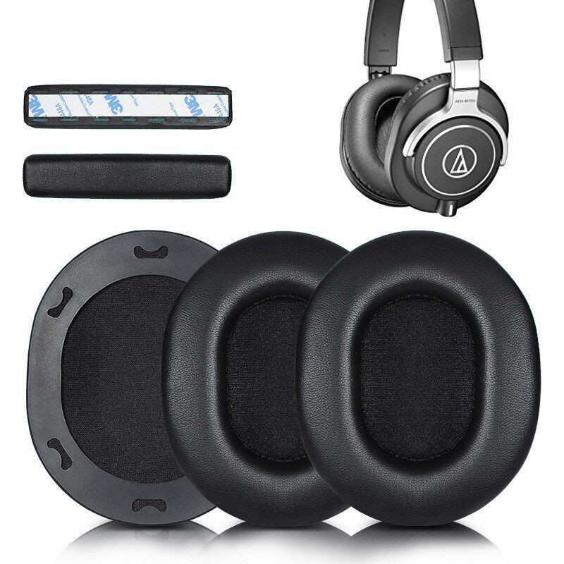Thích hợp cho Vỏ tai nghe Audio-Technica ATH-M70X M70x Vỏ tai nghe Earmuff Head Beam Cushion Phụ kiệ