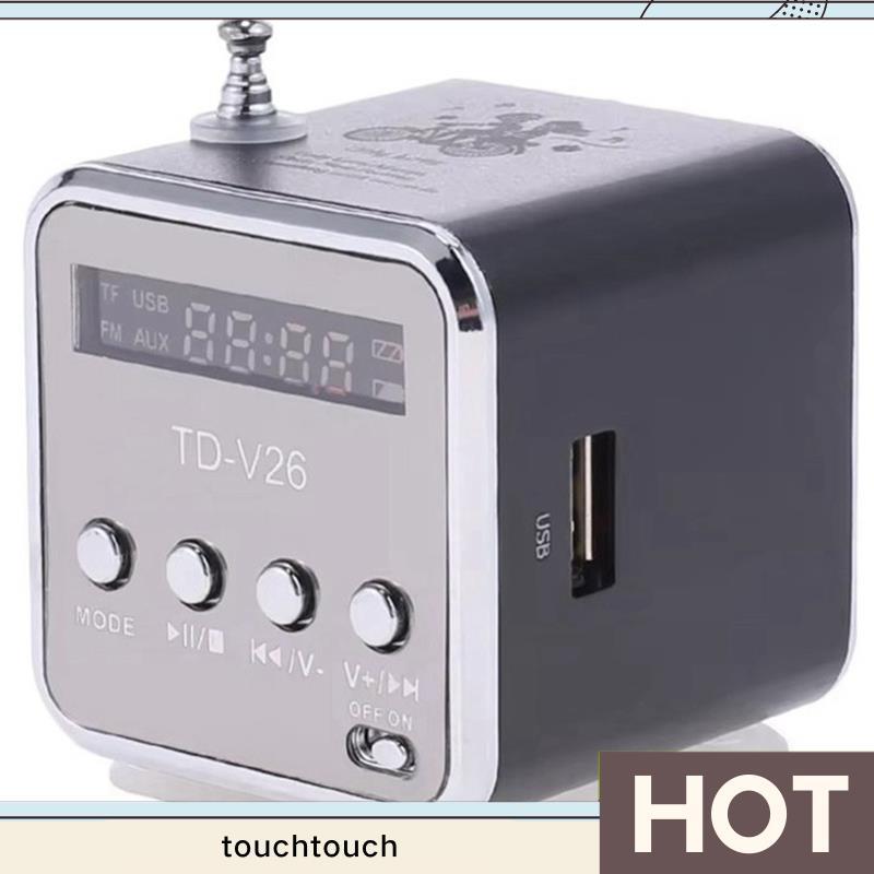 Loa Mini TD-V26 Loa âm thanh di động Loa Bluetooth touchtouch.vn