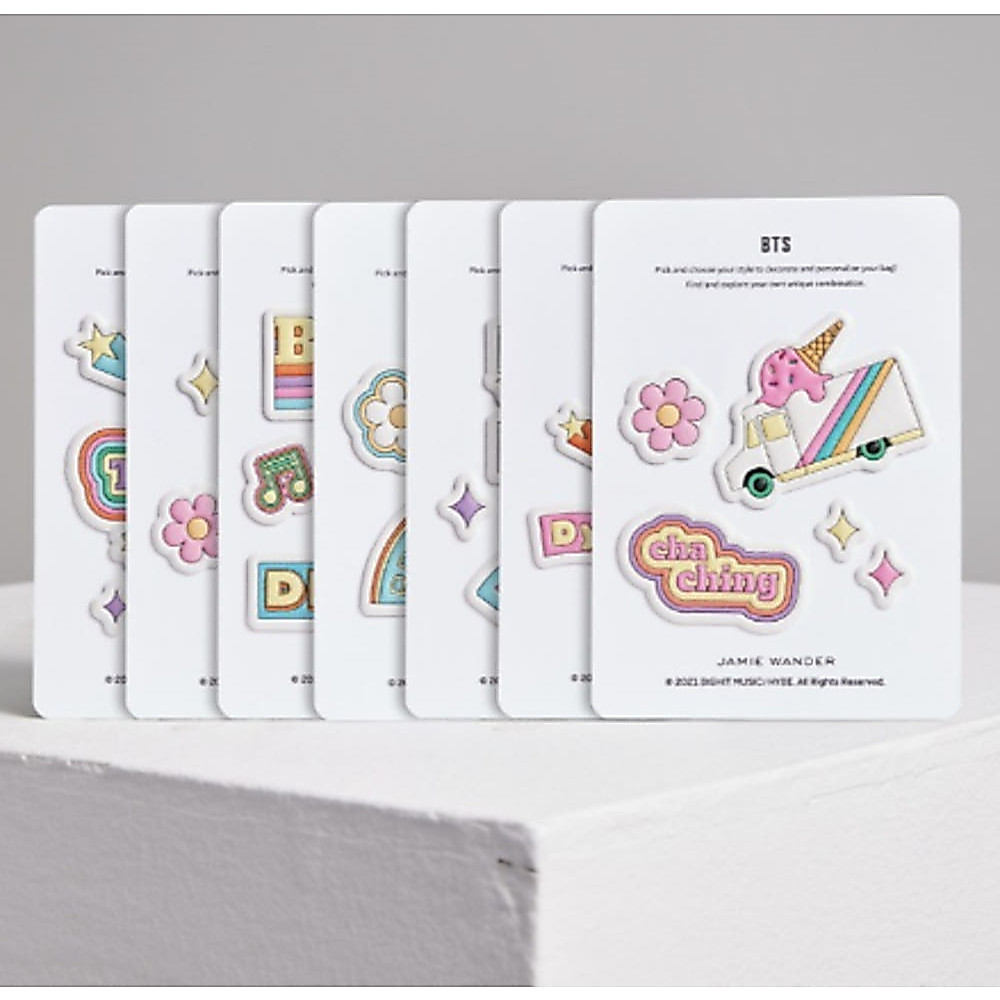 [RARE] BTS X [JAMIE WANDER] STICKER DYNAMITE