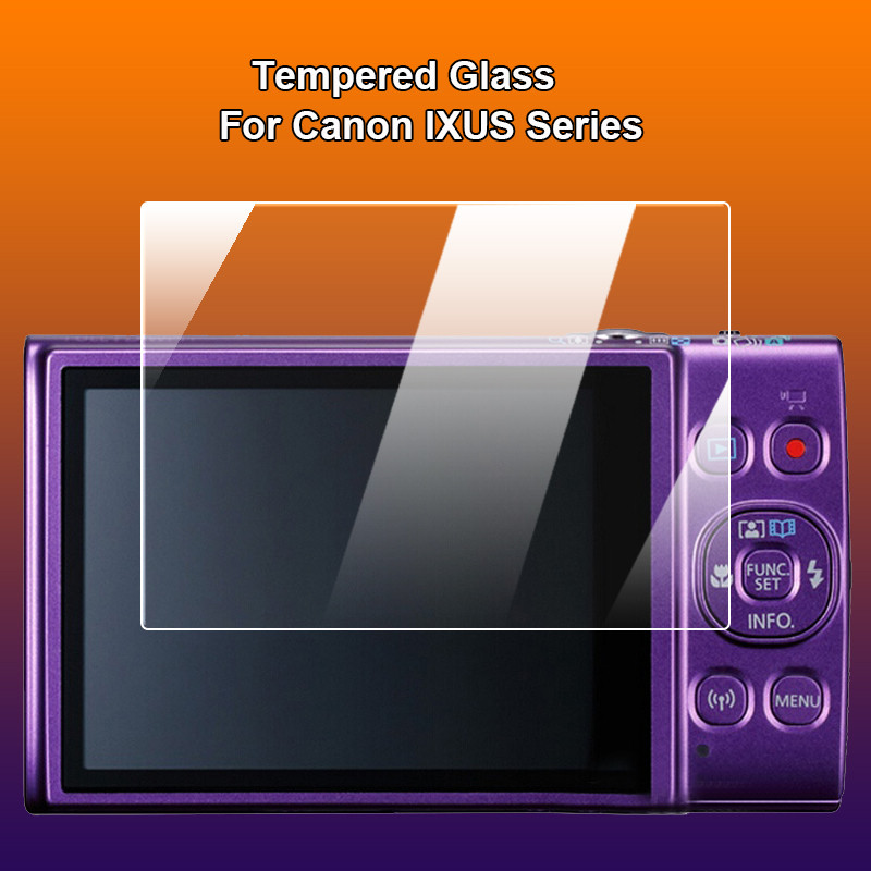 Tương Thích Cho Canon IXUS 265HS 285HS Camera Kính Cường Lực 9H 2.5D Màn Hình LCD Bảo Vệ Chống Cháy 
