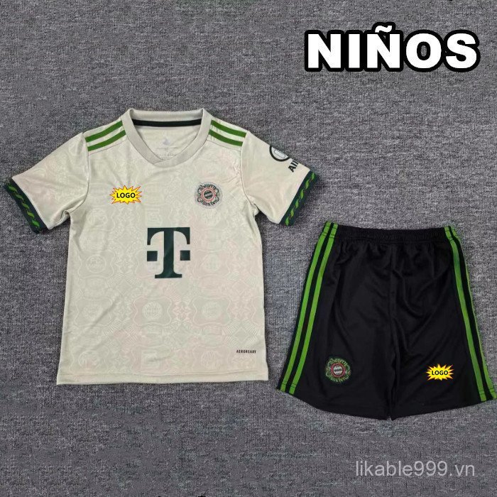 25 / 26 Bộ áo bóng đá trẻ em Bayern Munich Oktoberfest Bộ đồ trẻ em chất lượng hàng đầu
