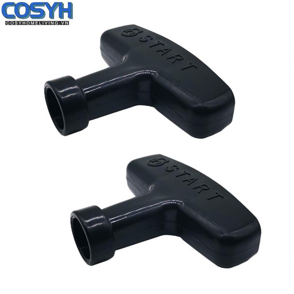 <cosyh>Start Recoil Handle 7x7cm High Quality Material Plastic 2pcs Garden Tools