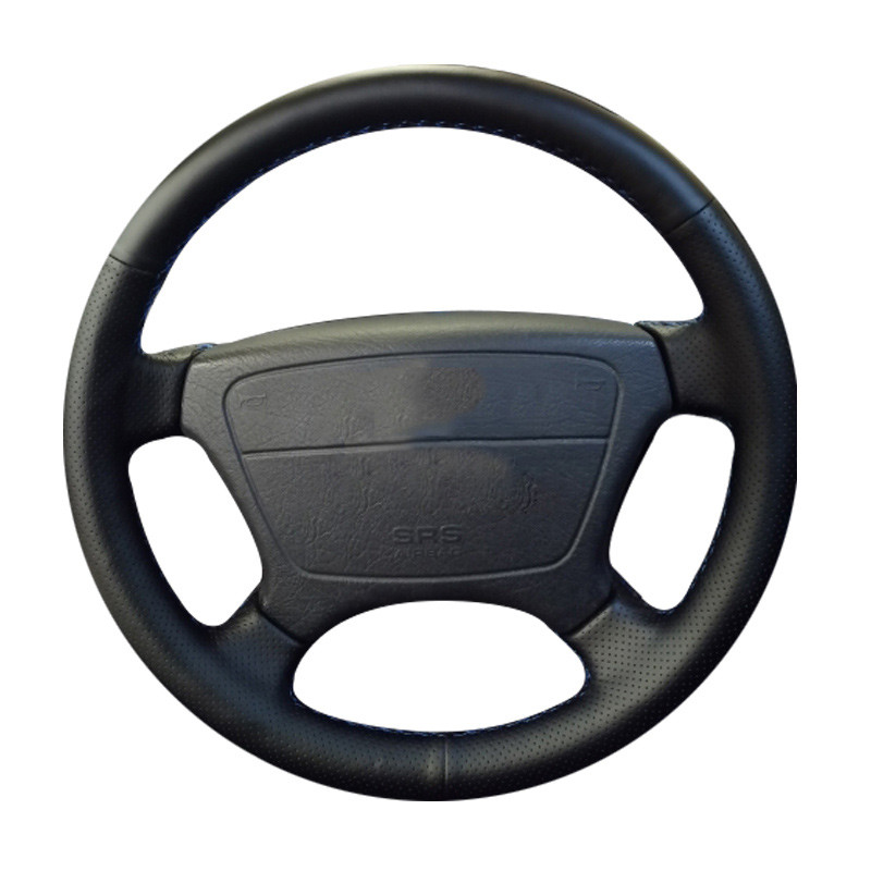 Cao Cấp Phong Cách Thể Thao Sợi Carbon Microfiber Da Vô Lăng Ô Tô Dành Cho Xe Mercedes Benz E-Class 