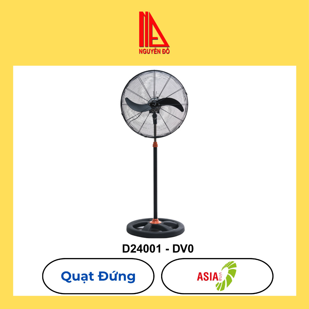 Quạt Đứng Công Nghiệp 24 Inch, Model: D24001-DV0 - Màu đen