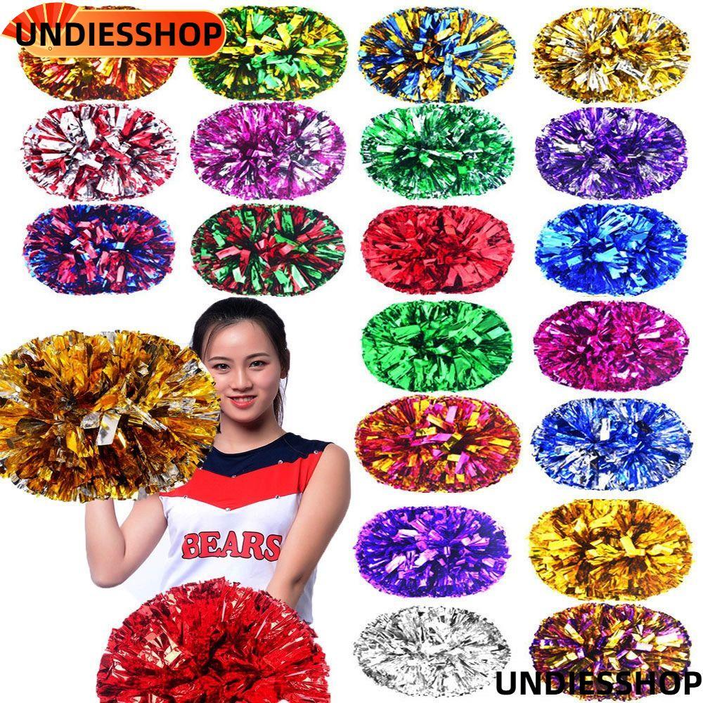 UNDIESSHOP Cổ vũ Bóng cổ vũ Phong cách Nhẫn đôi tay cầm lỗ lạ mắt Trang trí tiệc khiêu vũ
