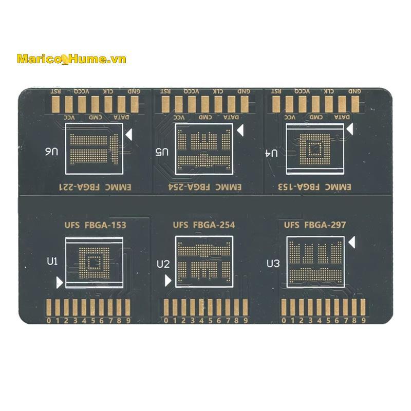 Flash 64 Board ISP EMMC FBGA 153 254 221 UFS FBGA 153 254 297 cho F64 Lite Ultra Box