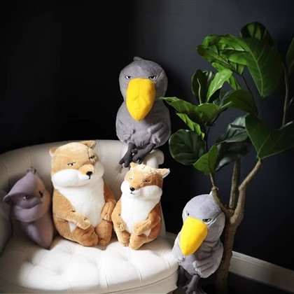 Phật Giáo Toucan Đầu Cá Voi Stork Hidden Fox Shiba Inu Doll Influencer World-weary Face Sang Trọng D
