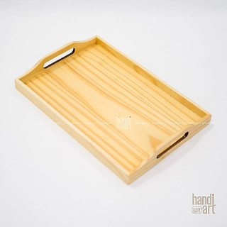Khay gỗ, Khay trà gỗ - Khay tay nắm