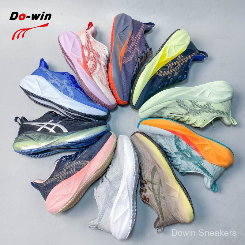 Giày ASICS NOVABLAST 5 LE nam nữ, retro running, mesh breathable, nhẹ, thoáng khí, giảm chấn chính h