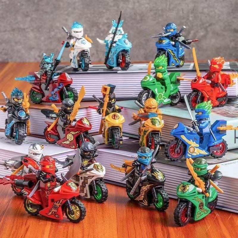 P Phantom Ninja Golden Chariot Cool Ninja Motorcycle Assembly Jackham Boy Toy P20260716